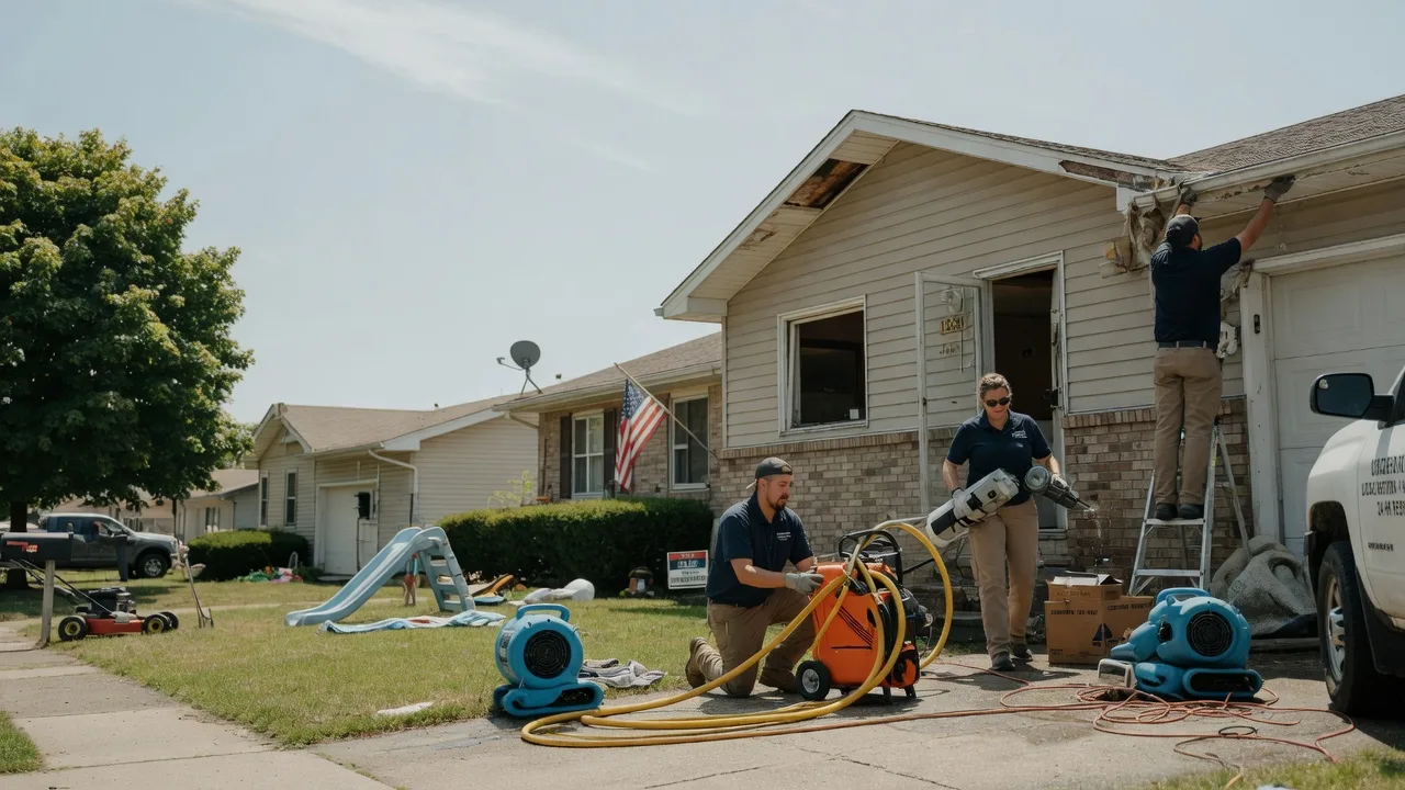 Water Damage Restoration in New Sharon, IA near me